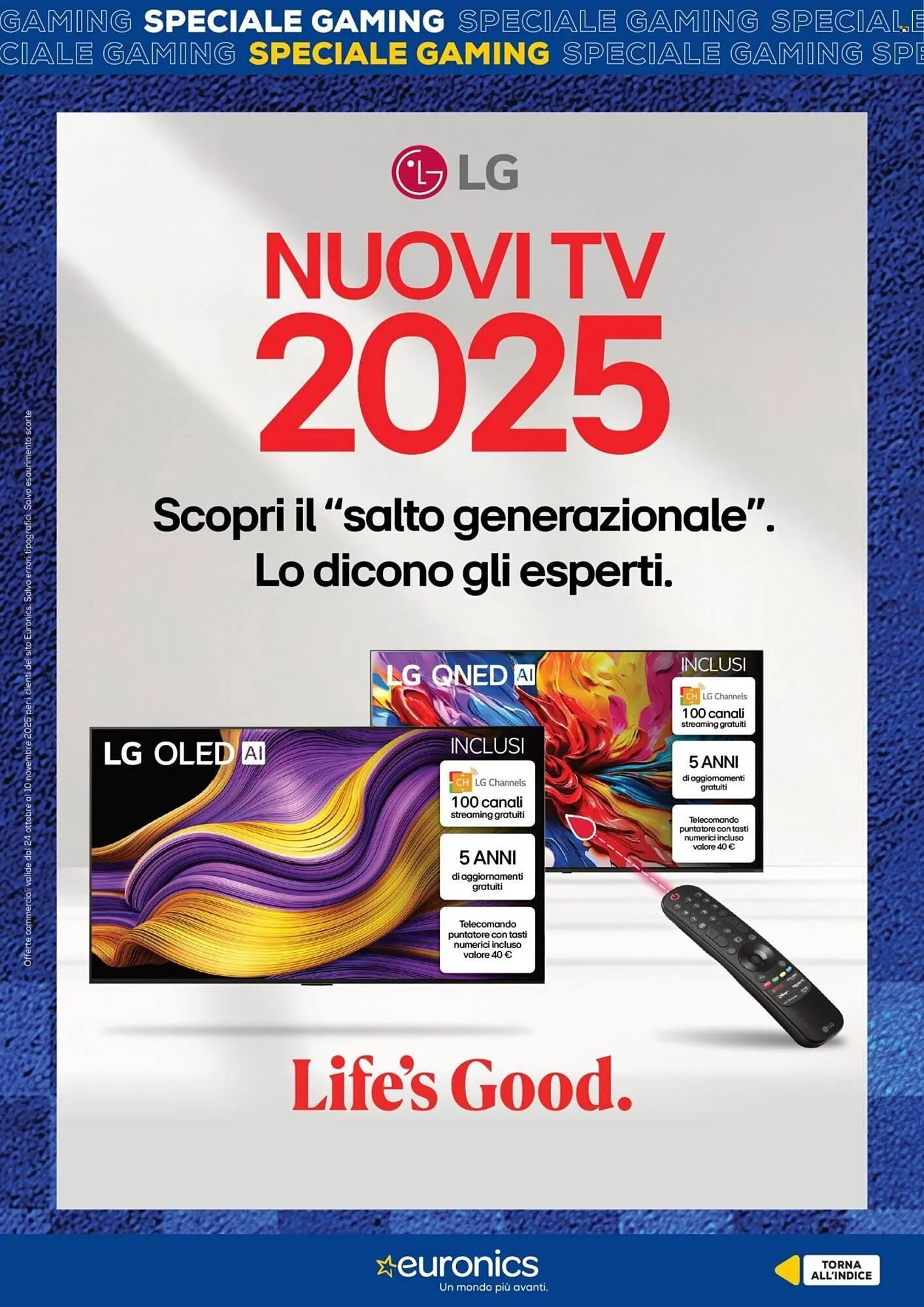 Volantino Euronics da 24 ottobre a 10 novembre di 2025 - Pagina del volantino 11