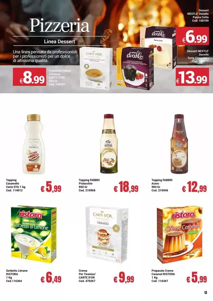 Pizzeria da 3 febbraio a 16 febbraio di 2025 - Pagina del volantino 13