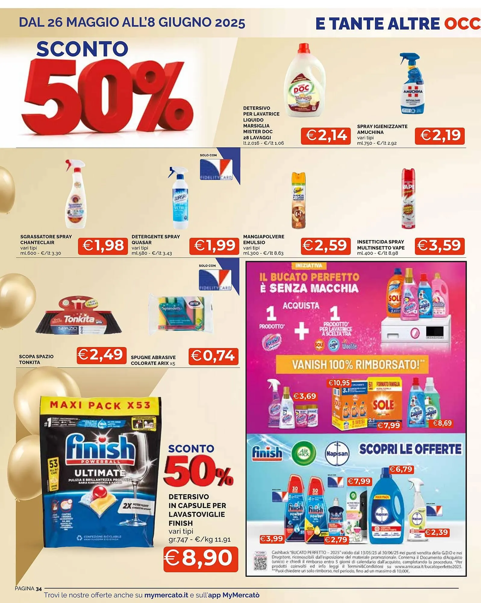 Volantino Mercatò Local da 26 maggio a 22 giugno di 2025 - Pagina del volantino 34