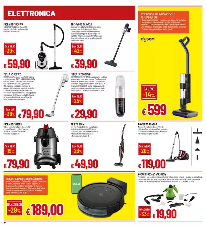 Grandi marche a piccoli prezzi da 9 gennaio a 22 gennaio di 2025 - Pagina del volantino 24