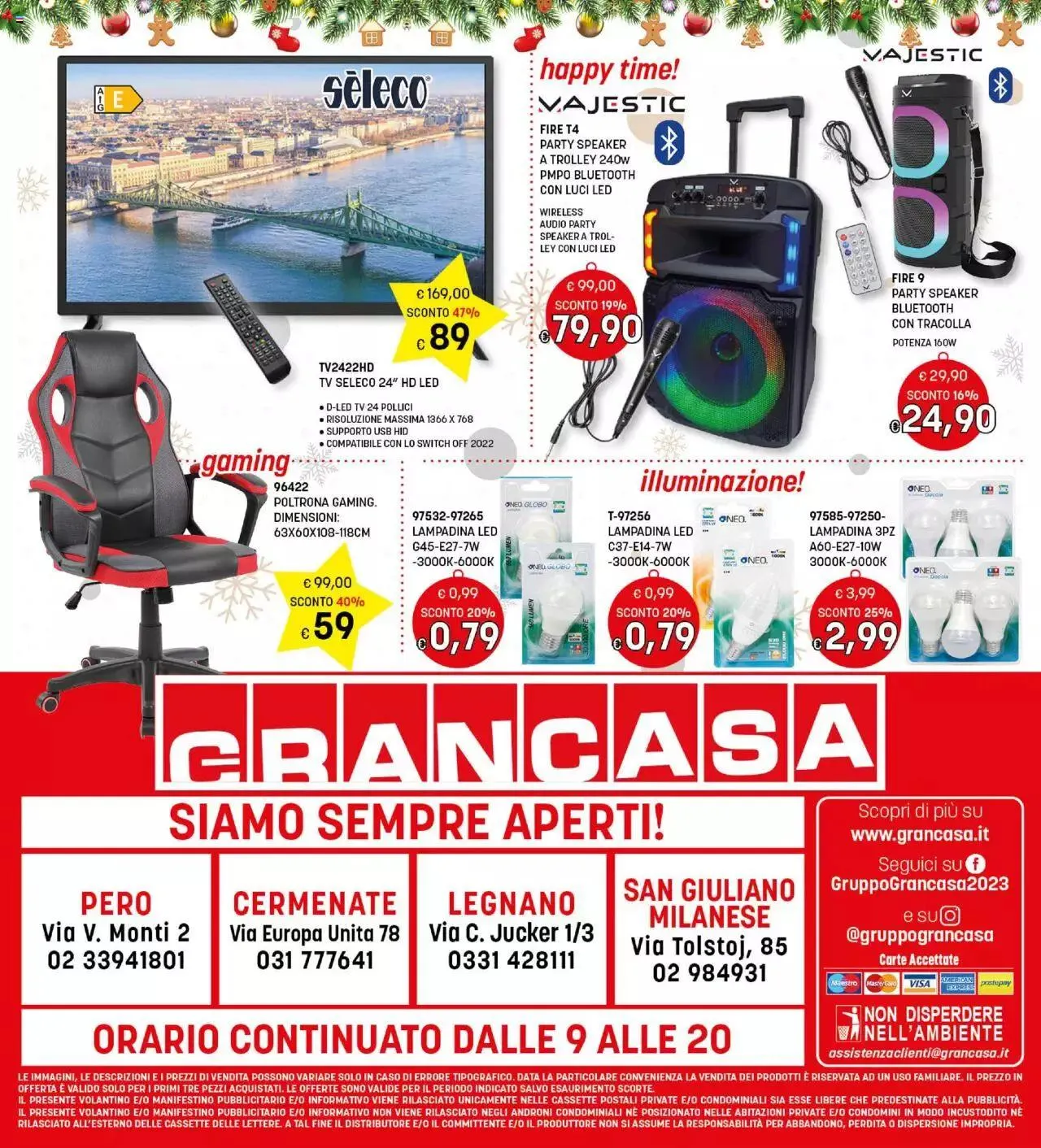 Volantino Grancasa da 30 novembre a 24 dicembre di 2023 - Pagina del volantino 12