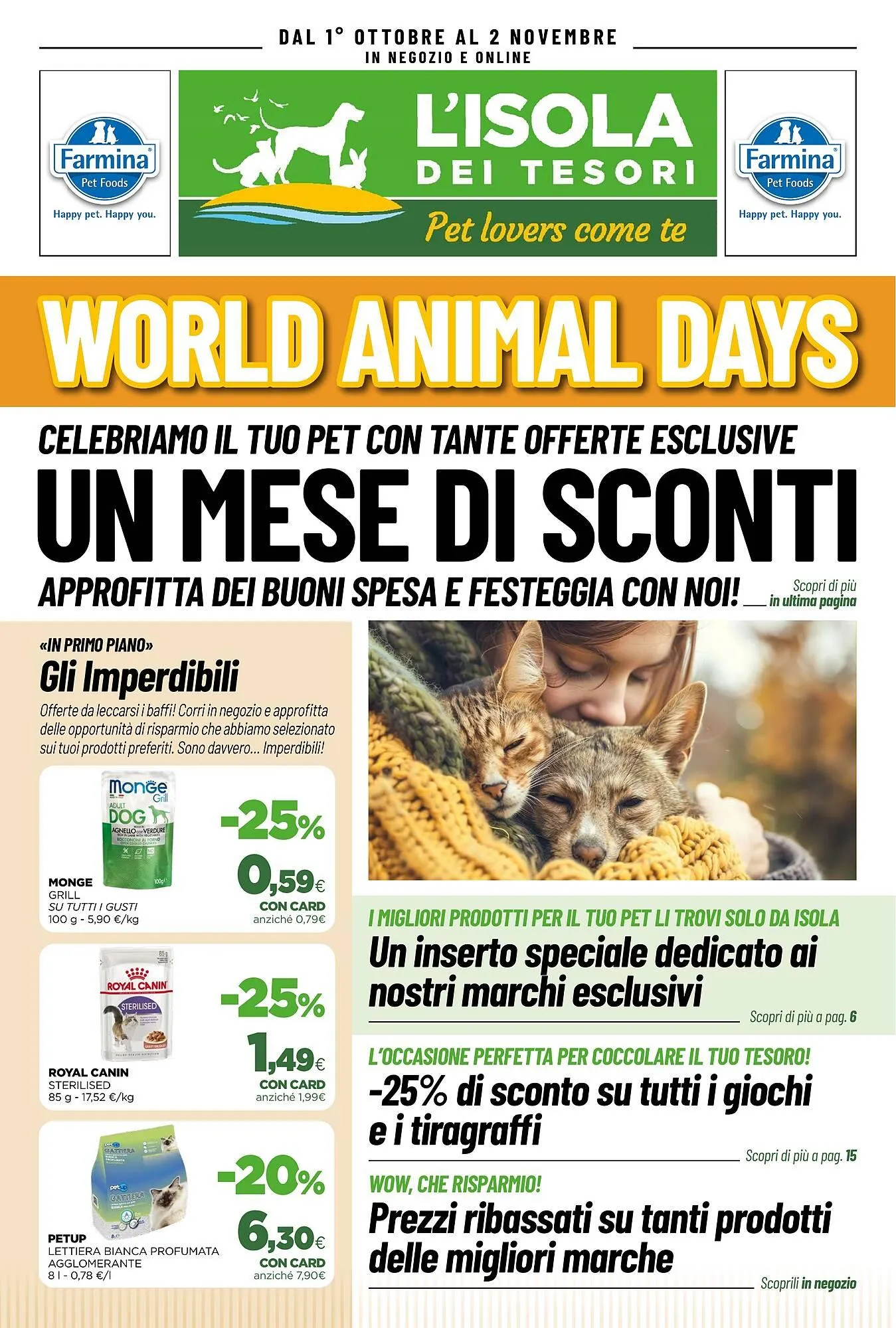Volantino L´Isola dei Tesori da 1 ottobre a 2 novembre di 2025 - Pagina del volantino 1