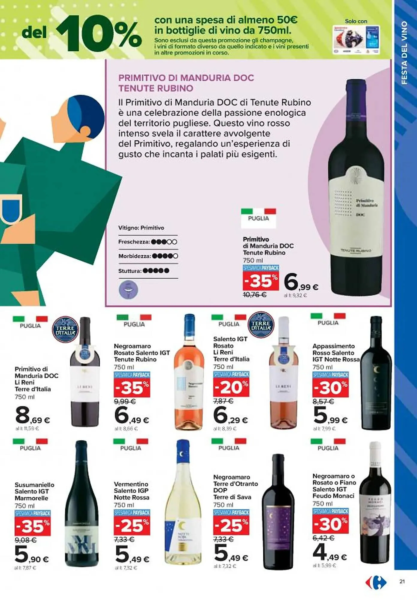 Volantino Carrefour Iper da 21 febbraio a 13 marzo di 2024 - Pagina del volantino 21