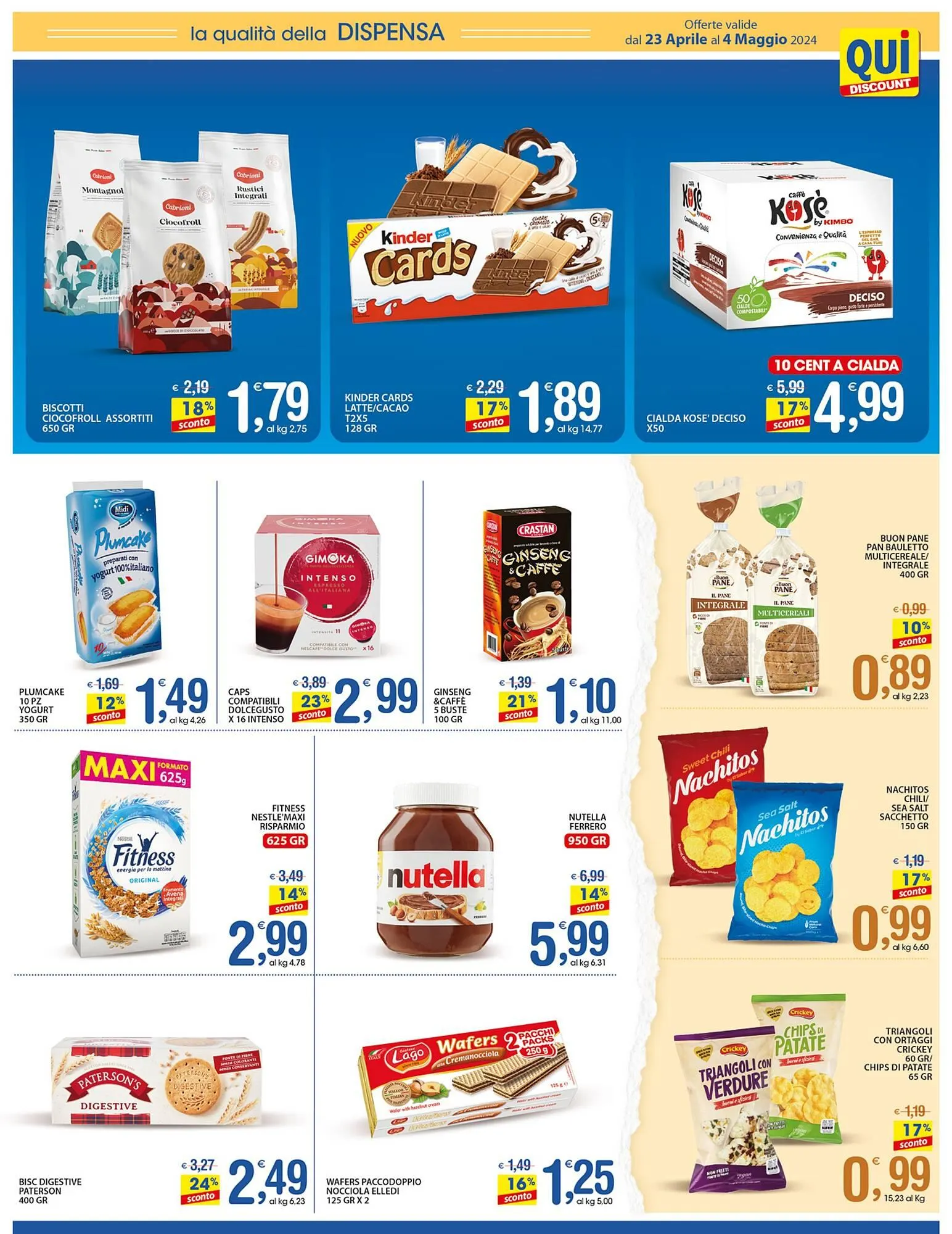 Volantino Qui Discount da 23 aprile a 4 maggio di 2024 - Pagina del volantino 5