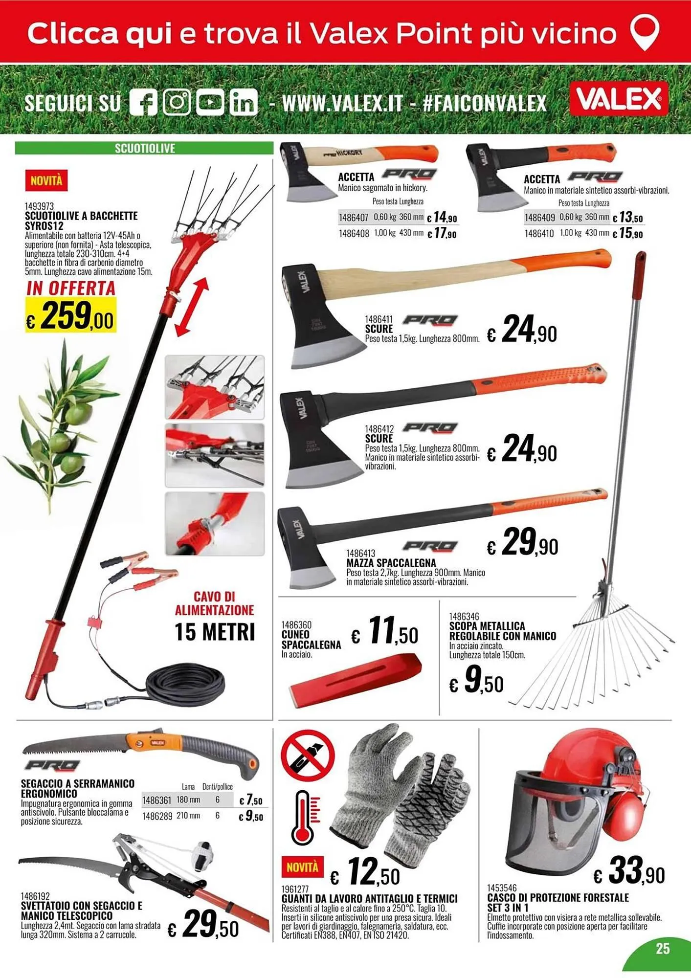 Volantino Valex da 13 gennaio a 22 marzo di 2026 - Pagina del volantino 25
