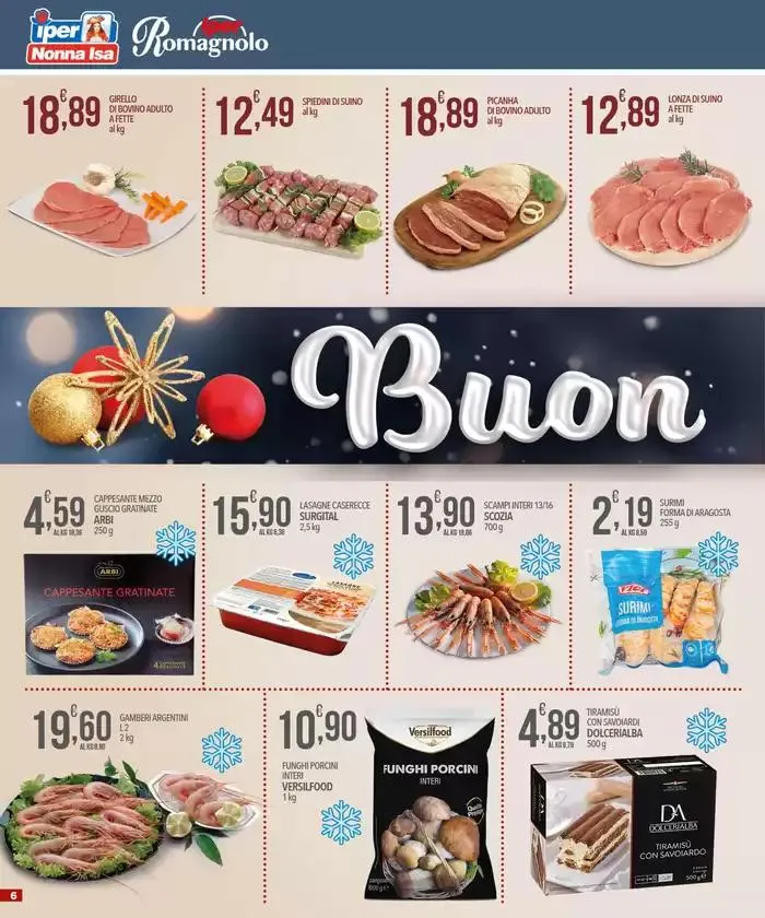 Buon Natale da 16 dicembre a 24 dicembre di 2024 - Pagina del volantino 6