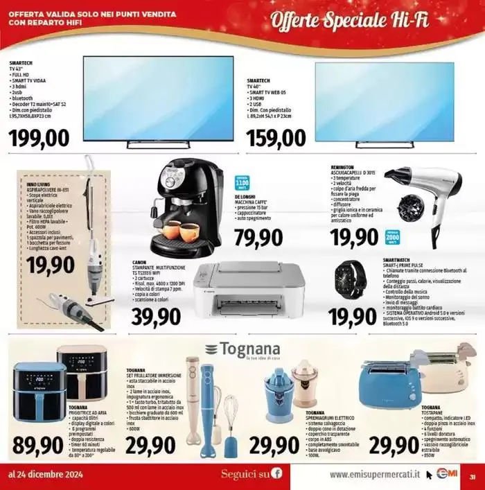 Il gusto delle feste da 20 dicembre a 24 dicembre di 2024 - Pagina del volantino 31