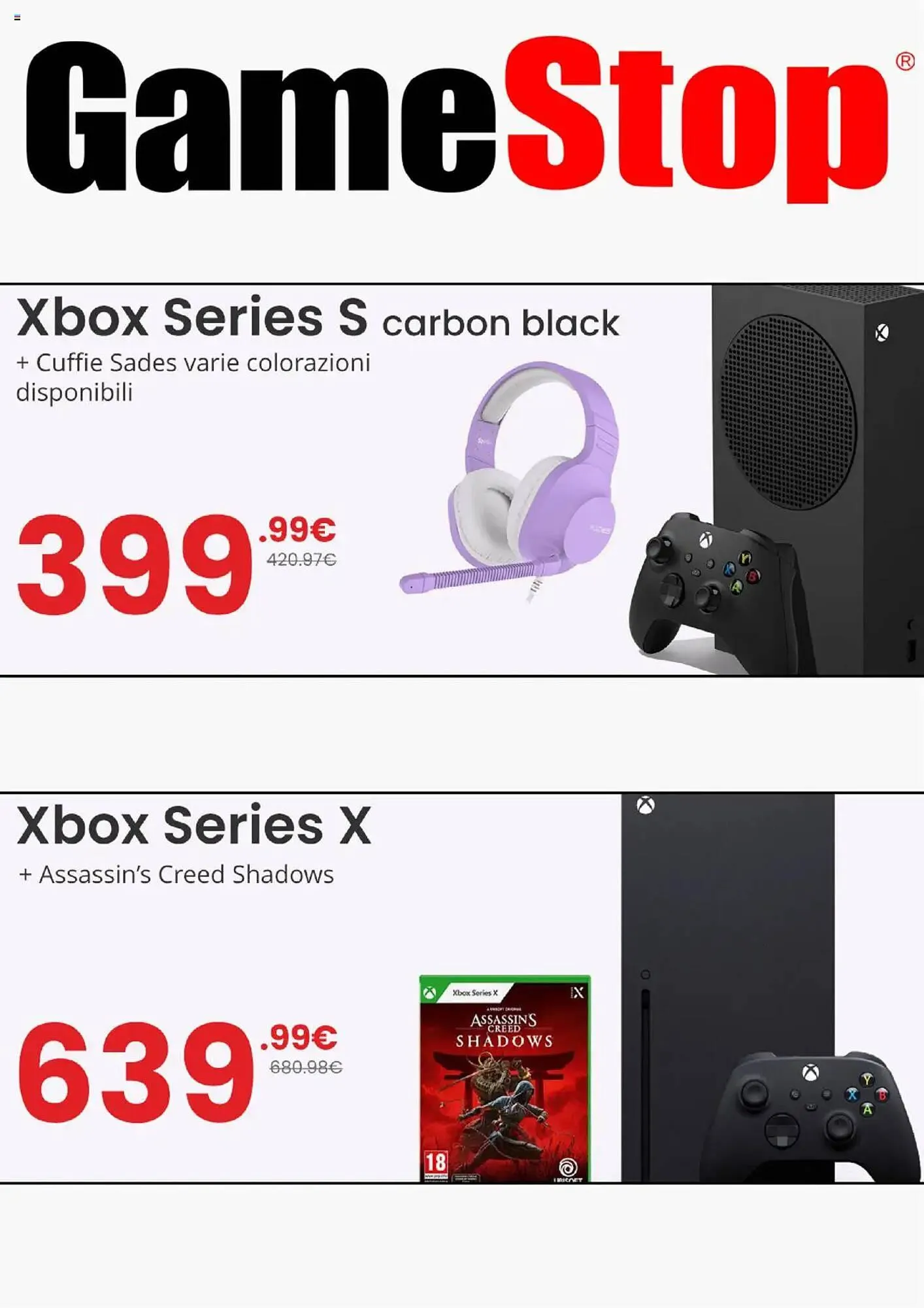 Volantino Gamestop da 22 maggio a 28 maggio di 2025 - Pagina del volantino 6