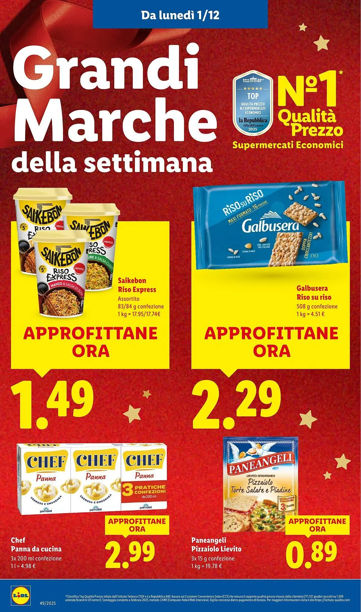 Volantino Lidl da 1 dicembre a 7 dicembre di 2025 - Pagina del volantino 24