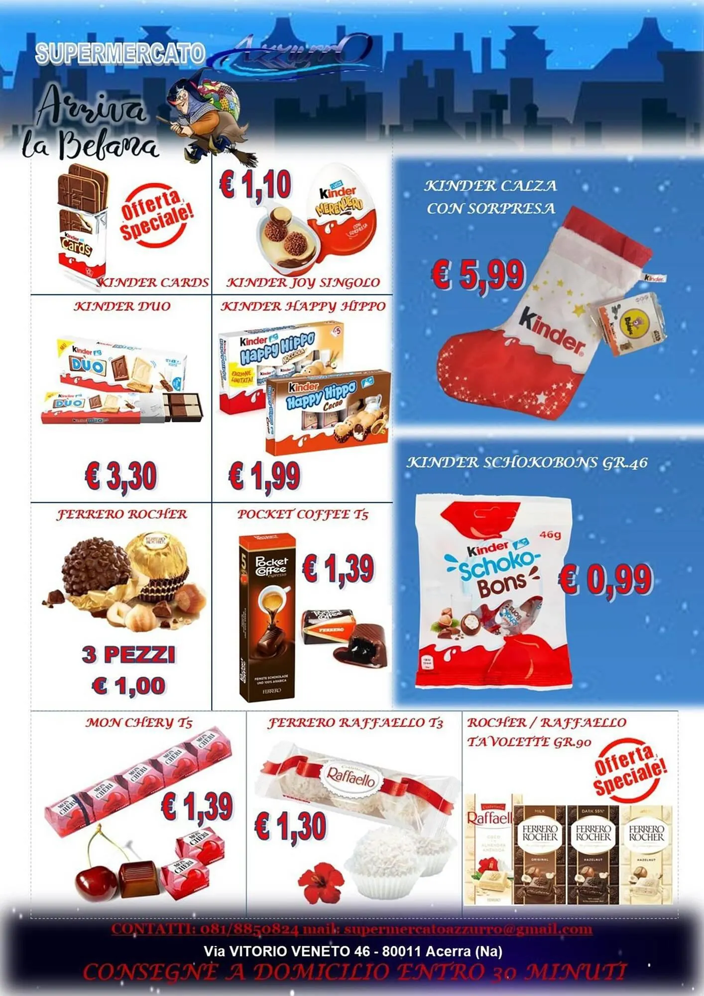 Volantino Supermercato Azzurro da 2 gennaio a 6 gennaio di 2024 - Pagina del volantino 3