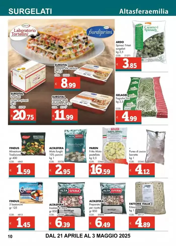 Speciale fast food da 22 aprile a 3 maggio di 2025 - Pagina del volantino 10