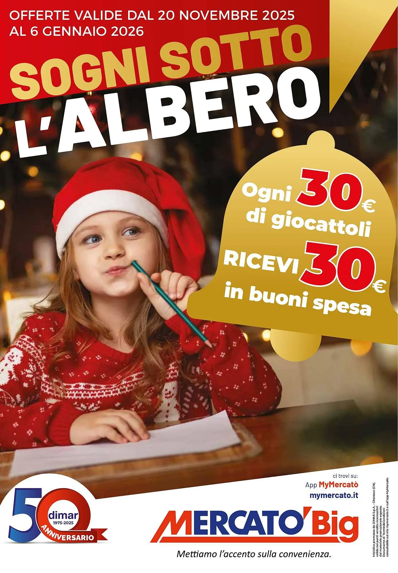Volantino Mercatò Big da 20 novembre a 6 gennaio di 2026 - Pagina del volantino 1