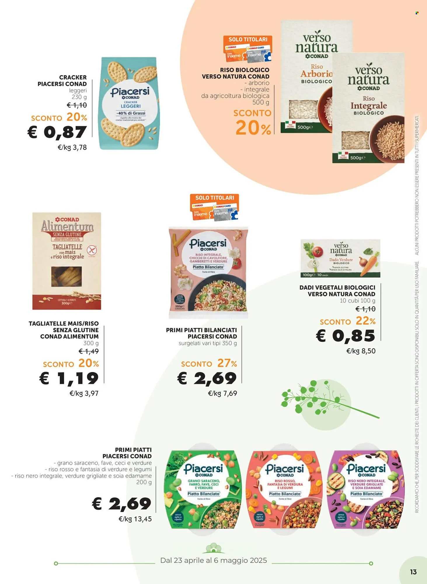Volantino Conad da 23 aprile a 6 maggio di 2025 - Pagina del volantino 13
