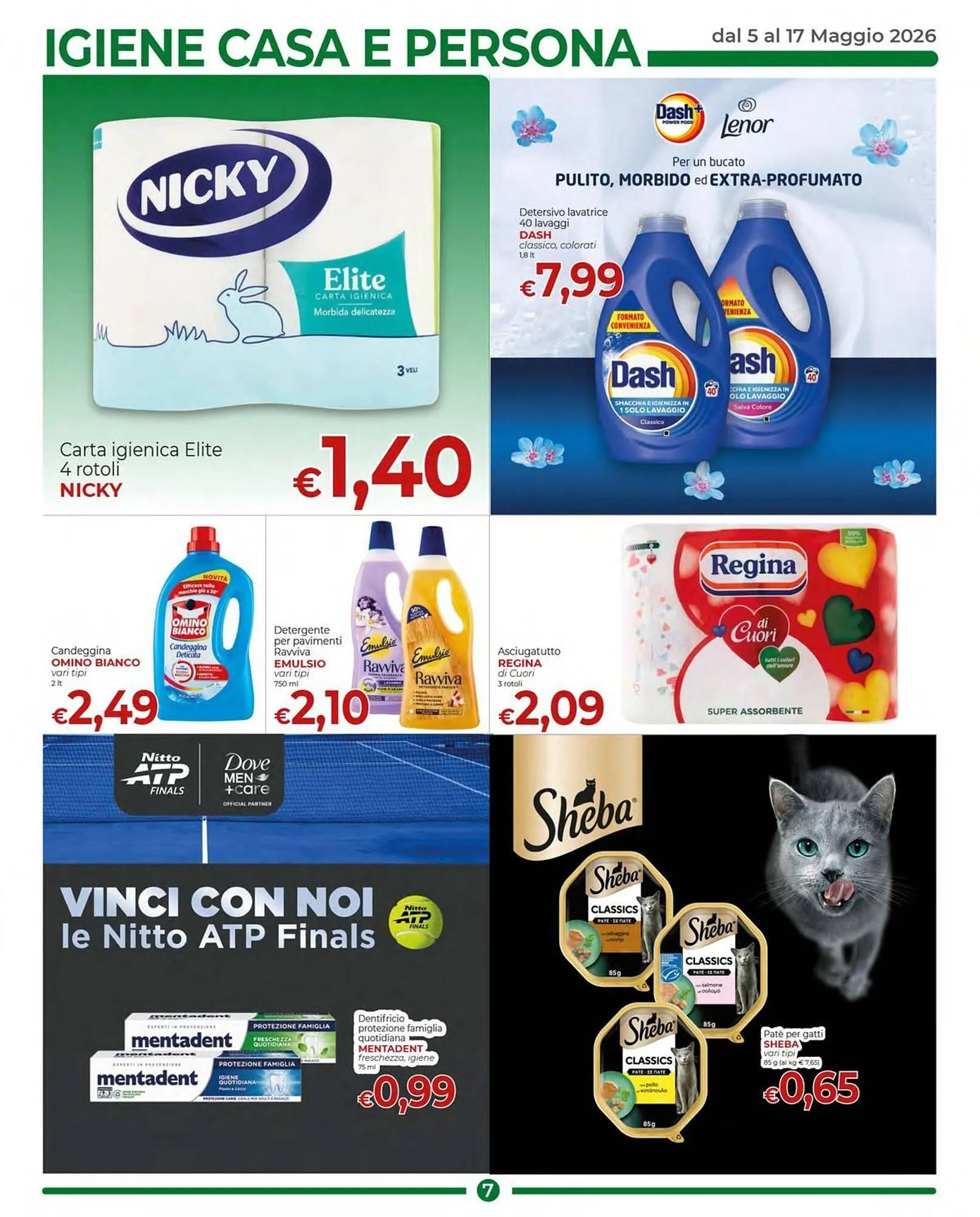 Volantino Supermercati Nonna Isa da 5 maggio a 17 maggio di 2026 - Pagina del volantino 7