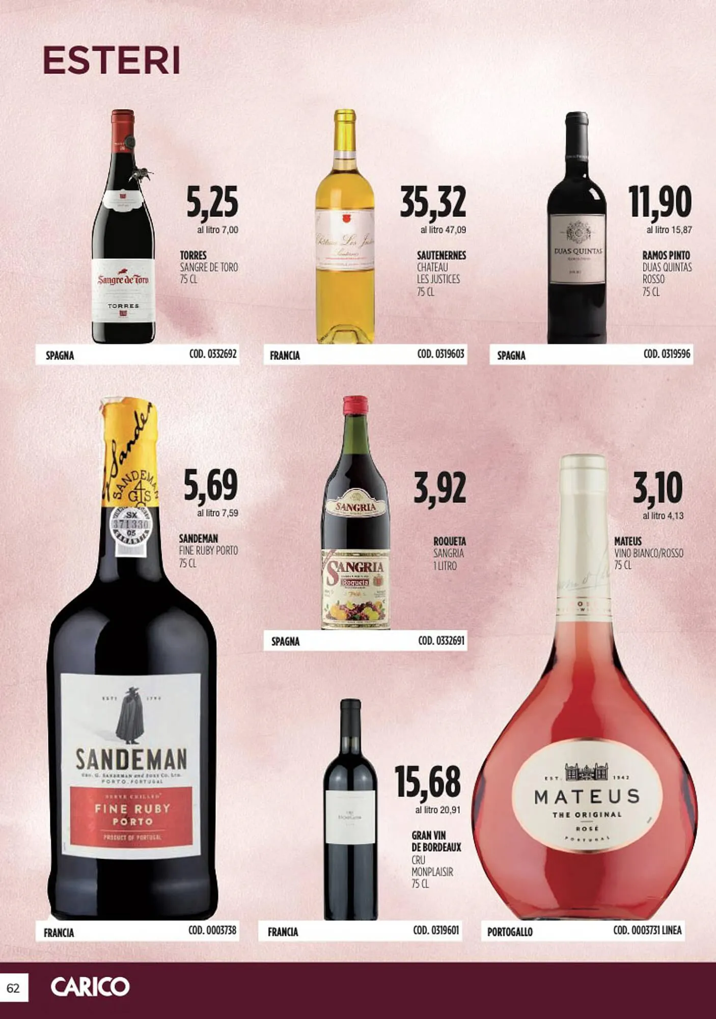 Volantino Carico Cash & Carry da 31 ottobre a 31 dicembre di 2025 - Pagina del volantino 62