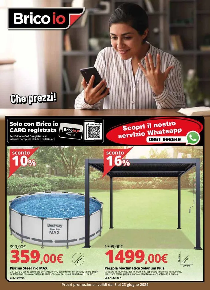 Che prezzi! da 3 giugno a 23 giugno di 2024 - Pagina del volantino 1
