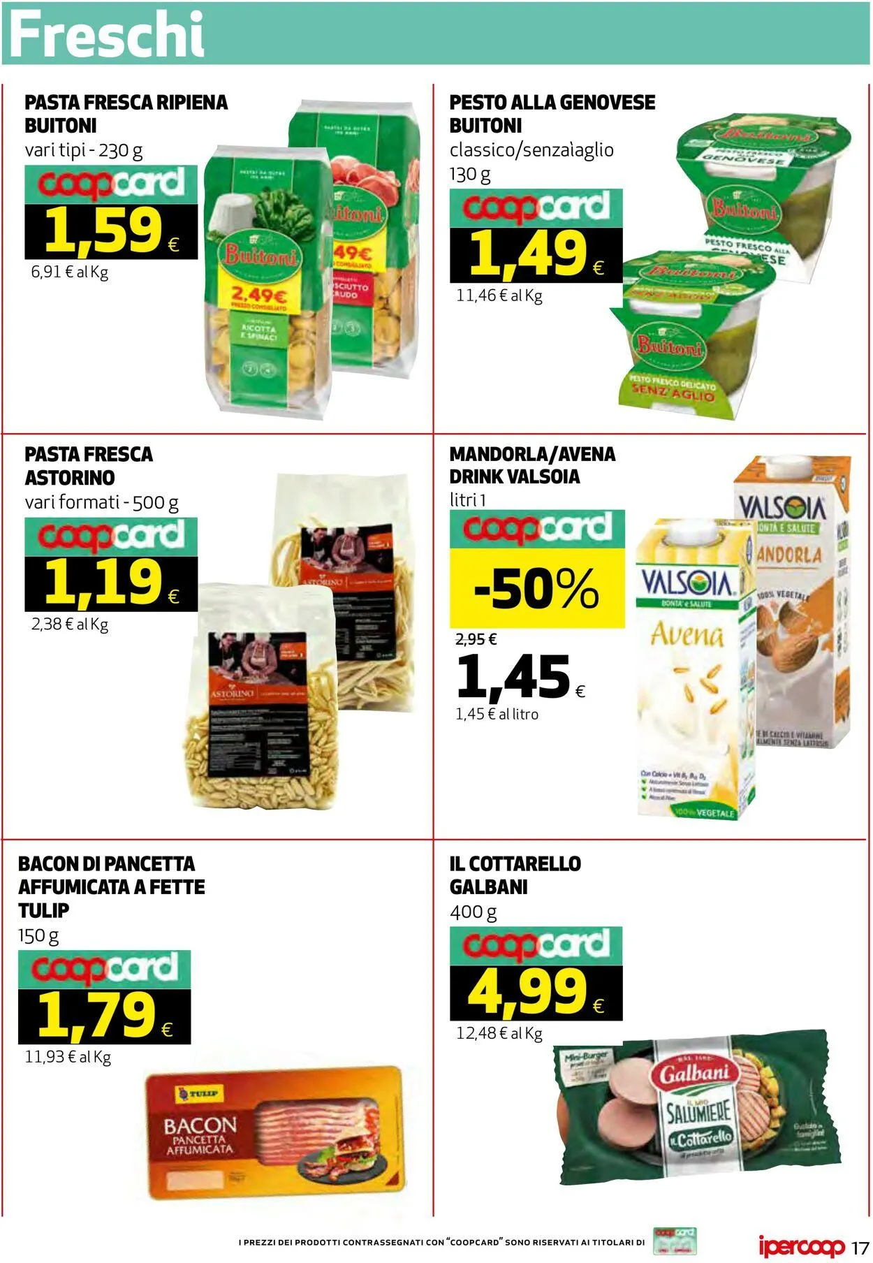 Coop Volantino attuale da 25 luglio a 5 agosto di 2025 - Pagina del volantino 17
