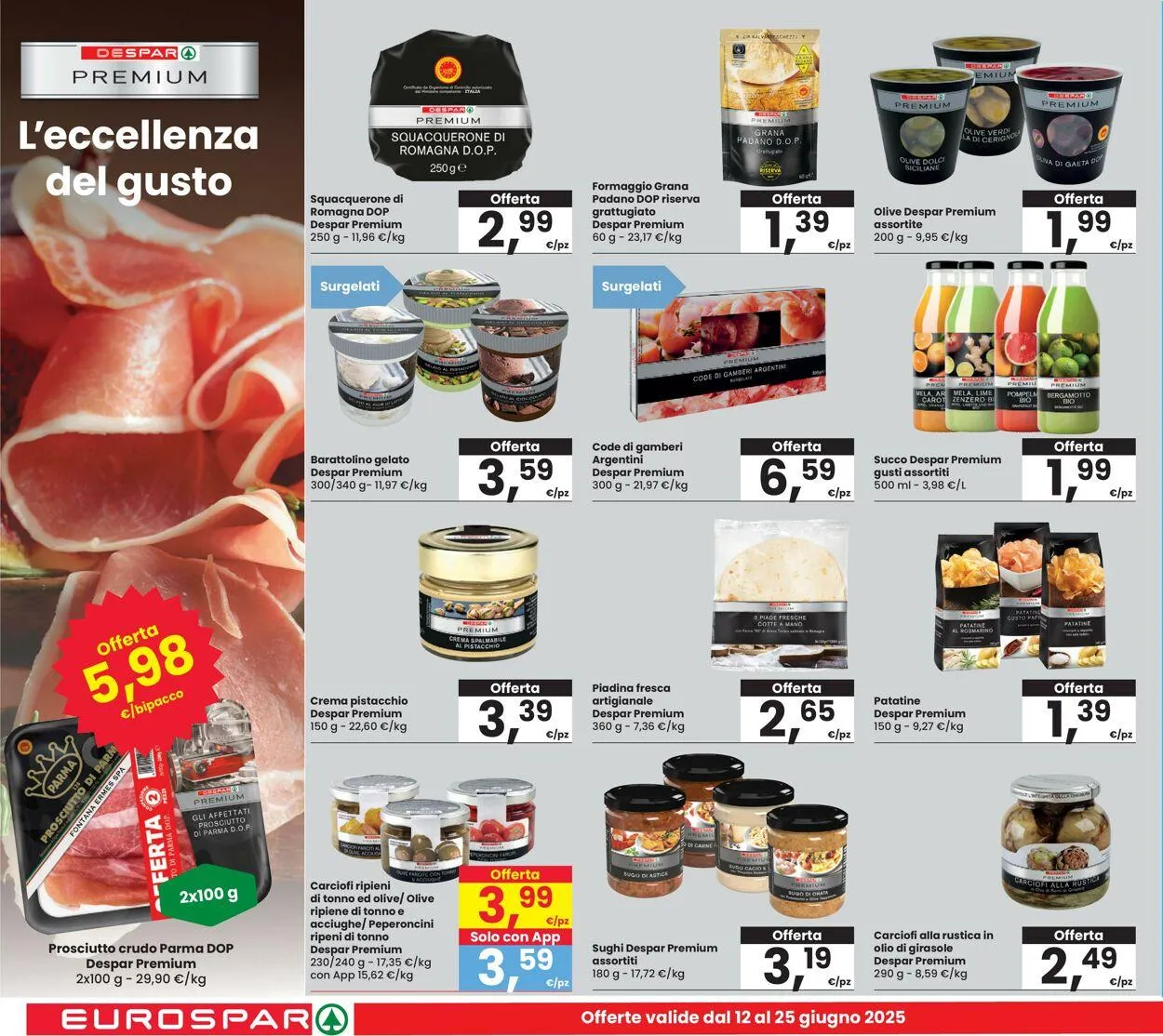 Eurospar Volantino attuale da 12 giugno a 25 giugno di 2025 - Pagina del volantino 14