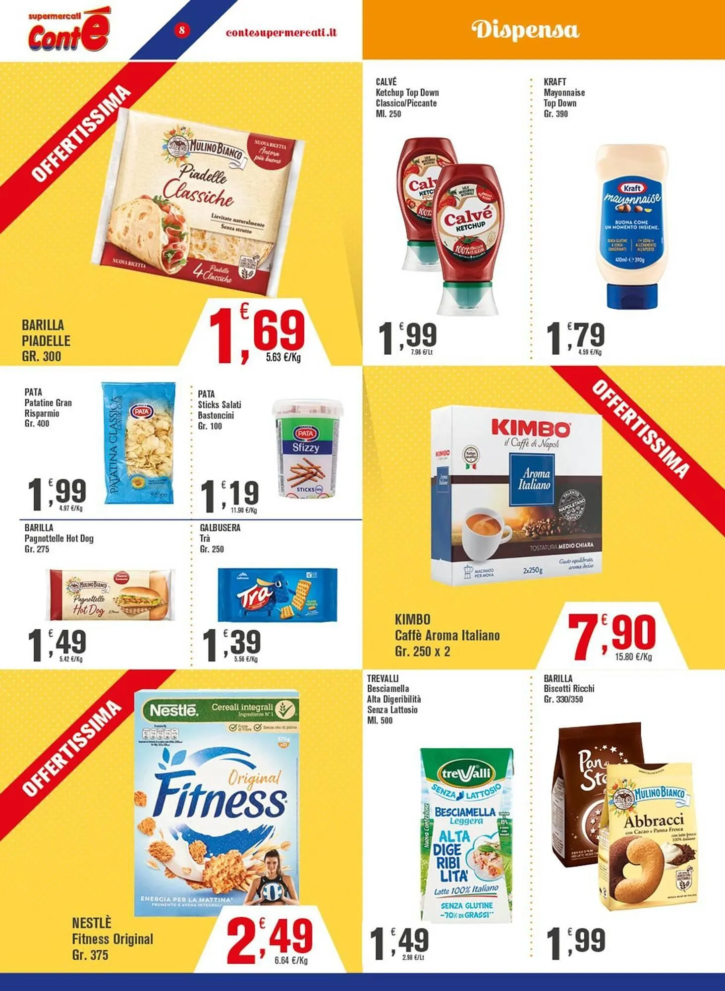 Volantino Conté Supermercati da 31 luglio a 10 agosto di 2025 - Pagina del volantino 8
