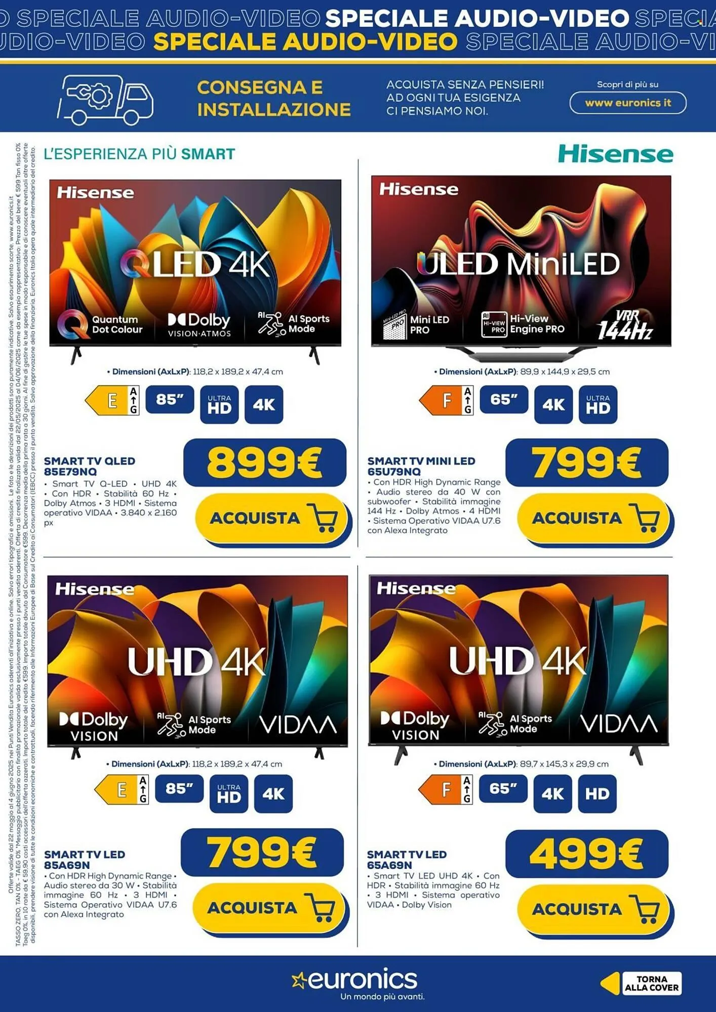 Volantino Euronics da 22 maggio a 4 giugno di 2025 - Pagina del volantino 6