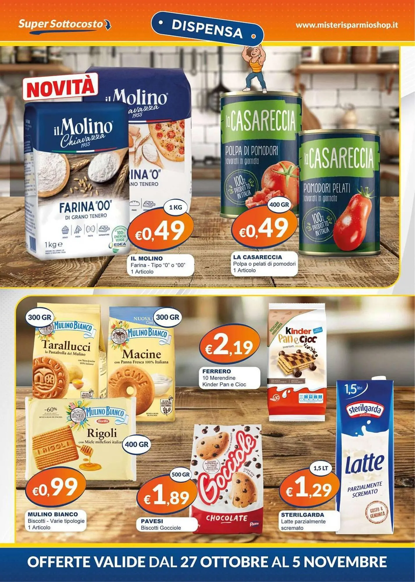 Volantino Mister Risparmio da 27 ottobre a 5 novembre di 2025 - Pagina del volantino 2