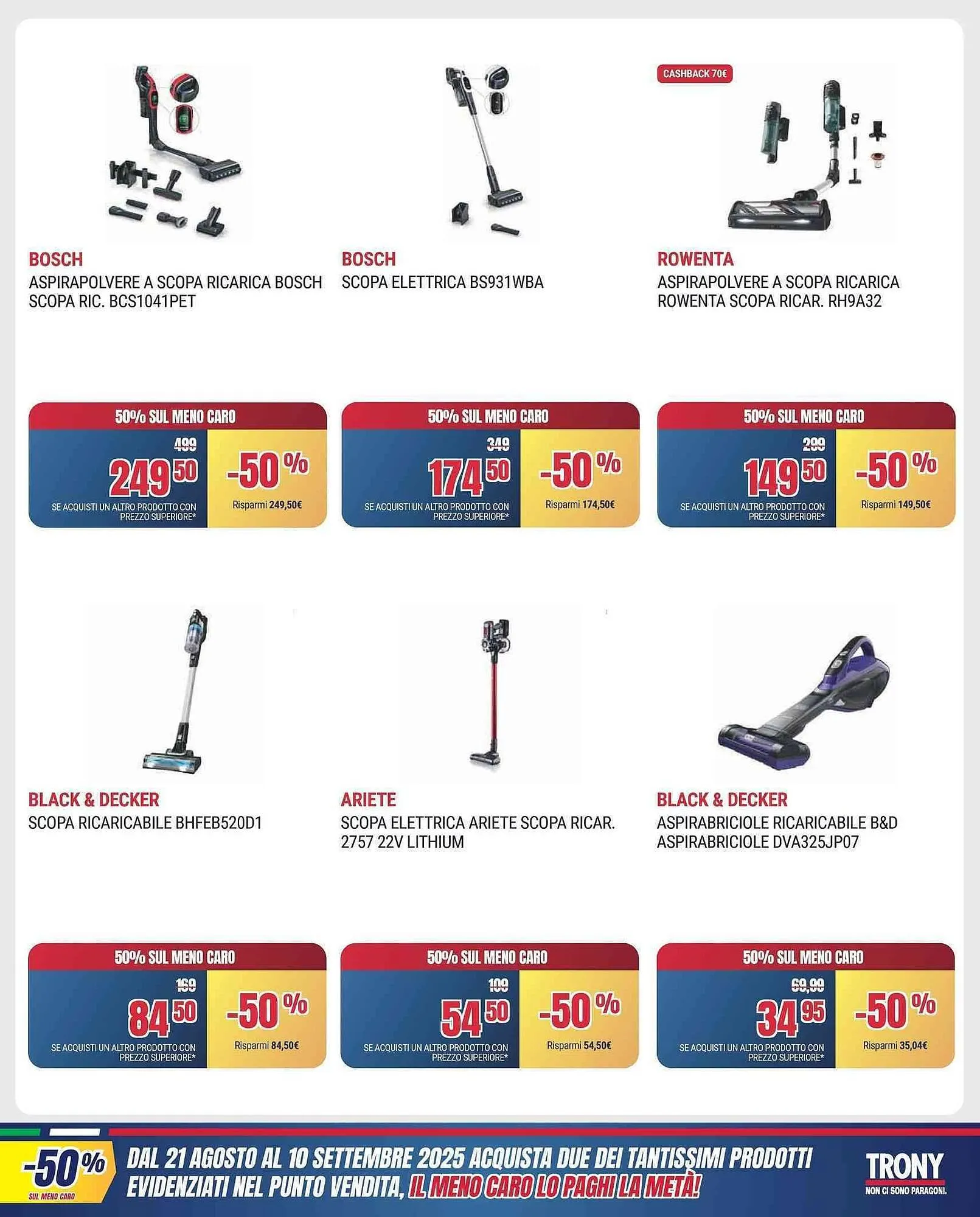 Volantino Trony da 21 agosto a 10 settembre di 2025 - Pagina del volantino 31
