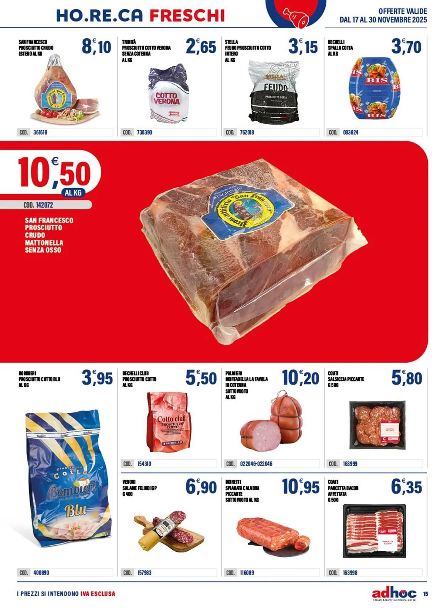 Volantino Adhoc da 17 novembre a 30 novembre di 2025 - Pagina del volantino 15