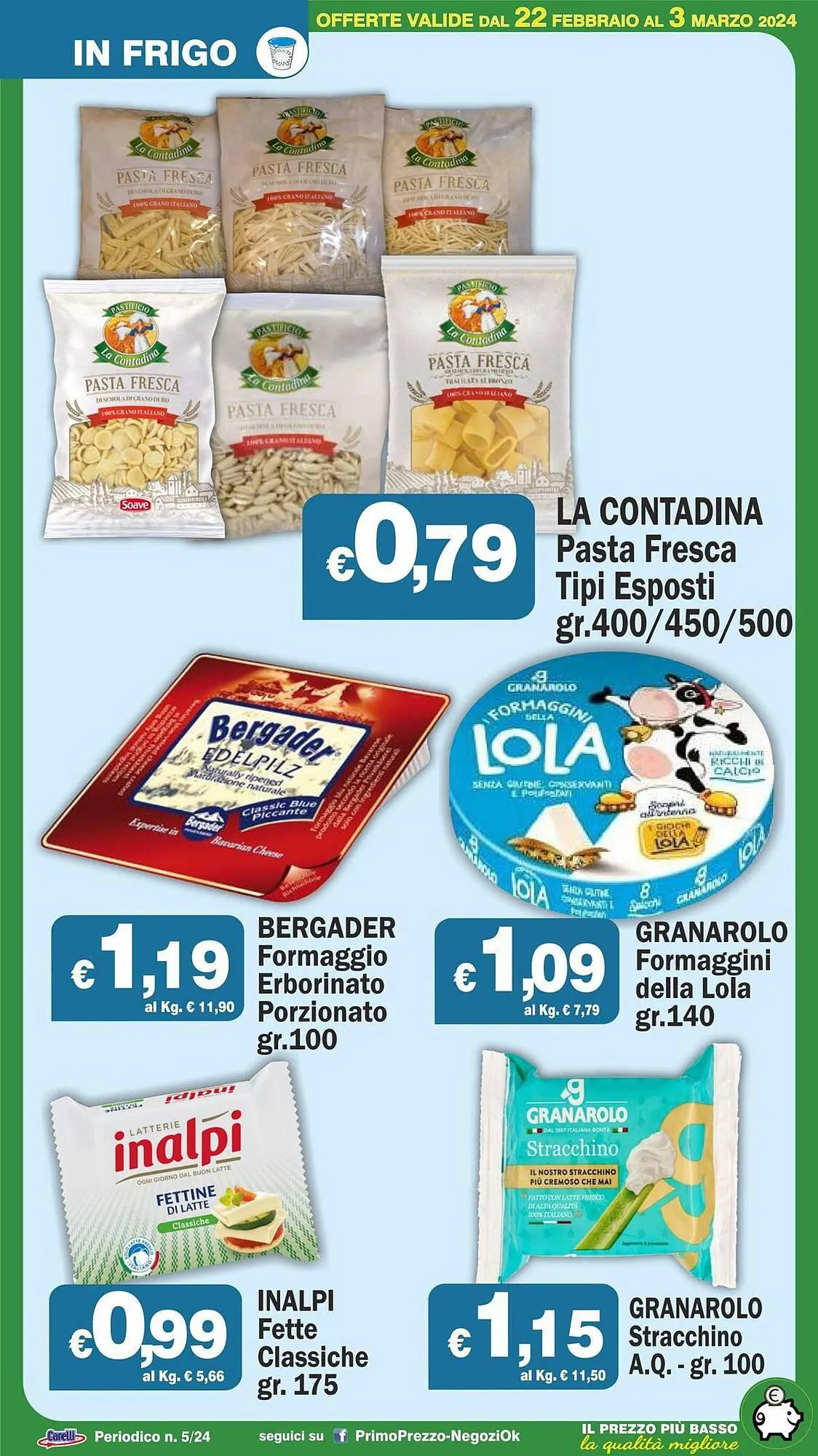 Volantino Primo Prezzo da 22 febbraio a 3 marzo di 2024 - Pagina del volantino 40