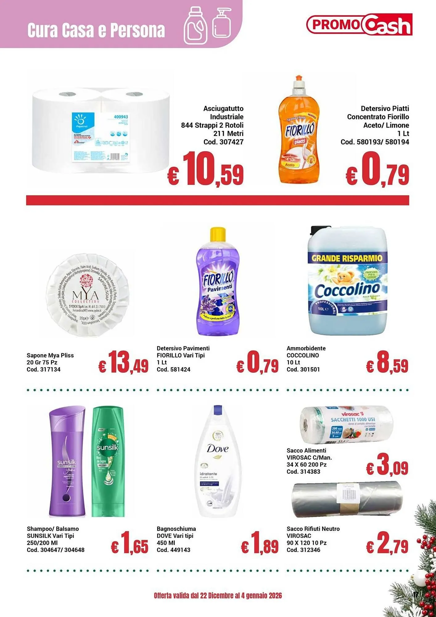 Volantino Centro Cash da 22 dicembre a 4 gennaio di 2026 - Pagina del volantino 17