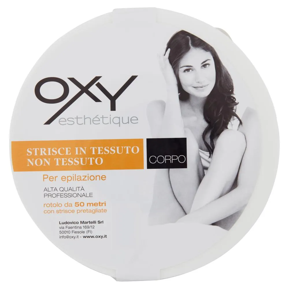 Oxy Esthétique Strisce in tessuto non tessuto corpo per epilazione rotolo da 50 metri