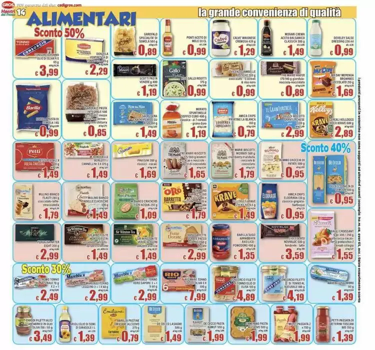 Sconti 30% 40% 50% da 23 ottobre a 31 ottobre di 2024 - Pagina del volantino 14