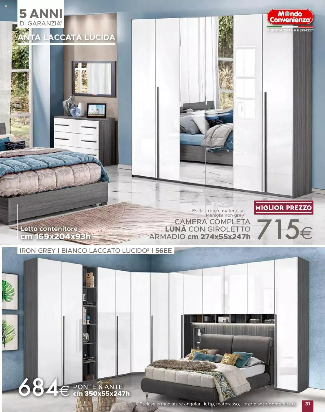 Volantino Mondo Convenienza da 1 ottobre a 31 dicembre di 2023 - Pagina del volantino 33