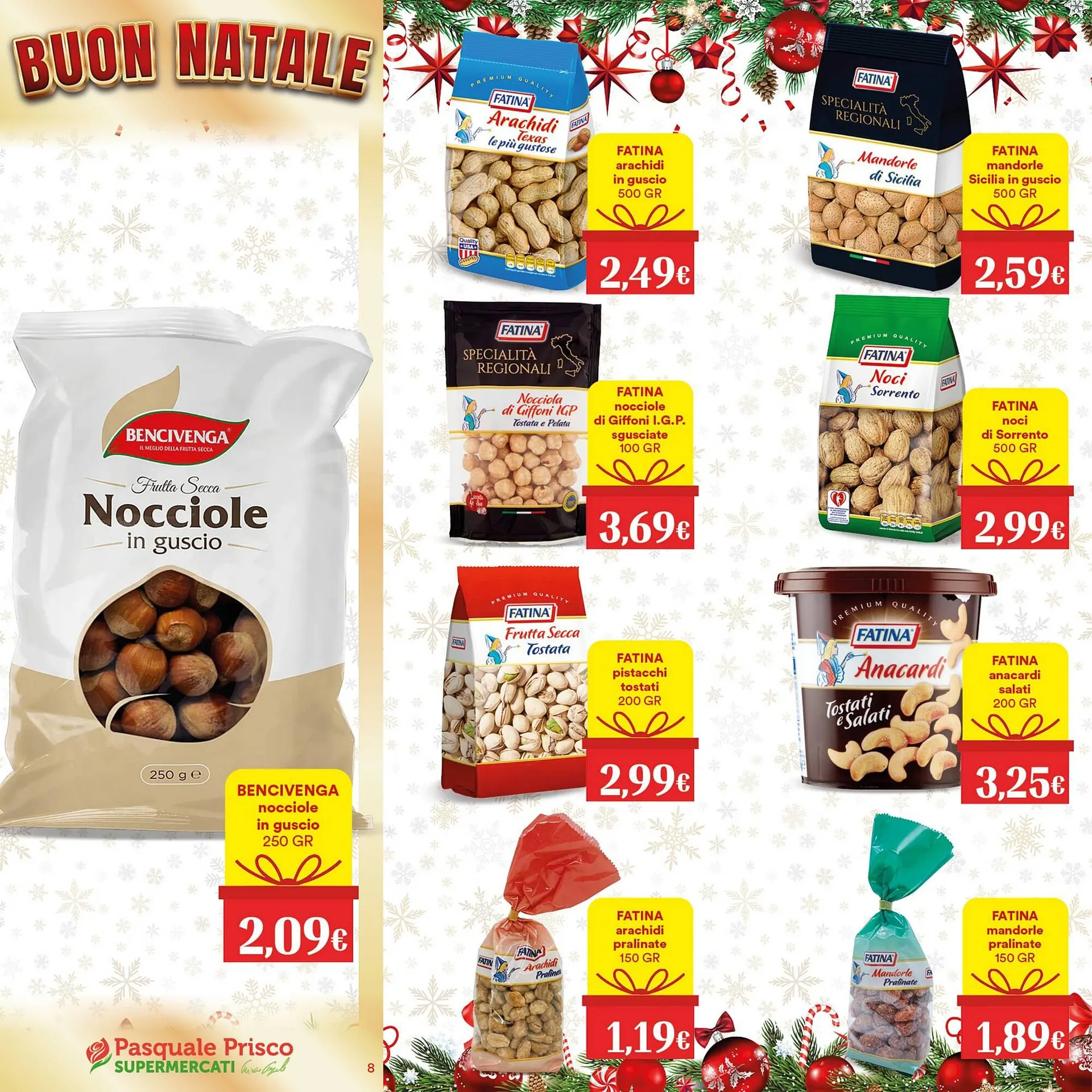 Volantino Supermercati Pasquale Prisco da 15 dicembre a 28 dicembre di 2025 - Pagina del volantino 8