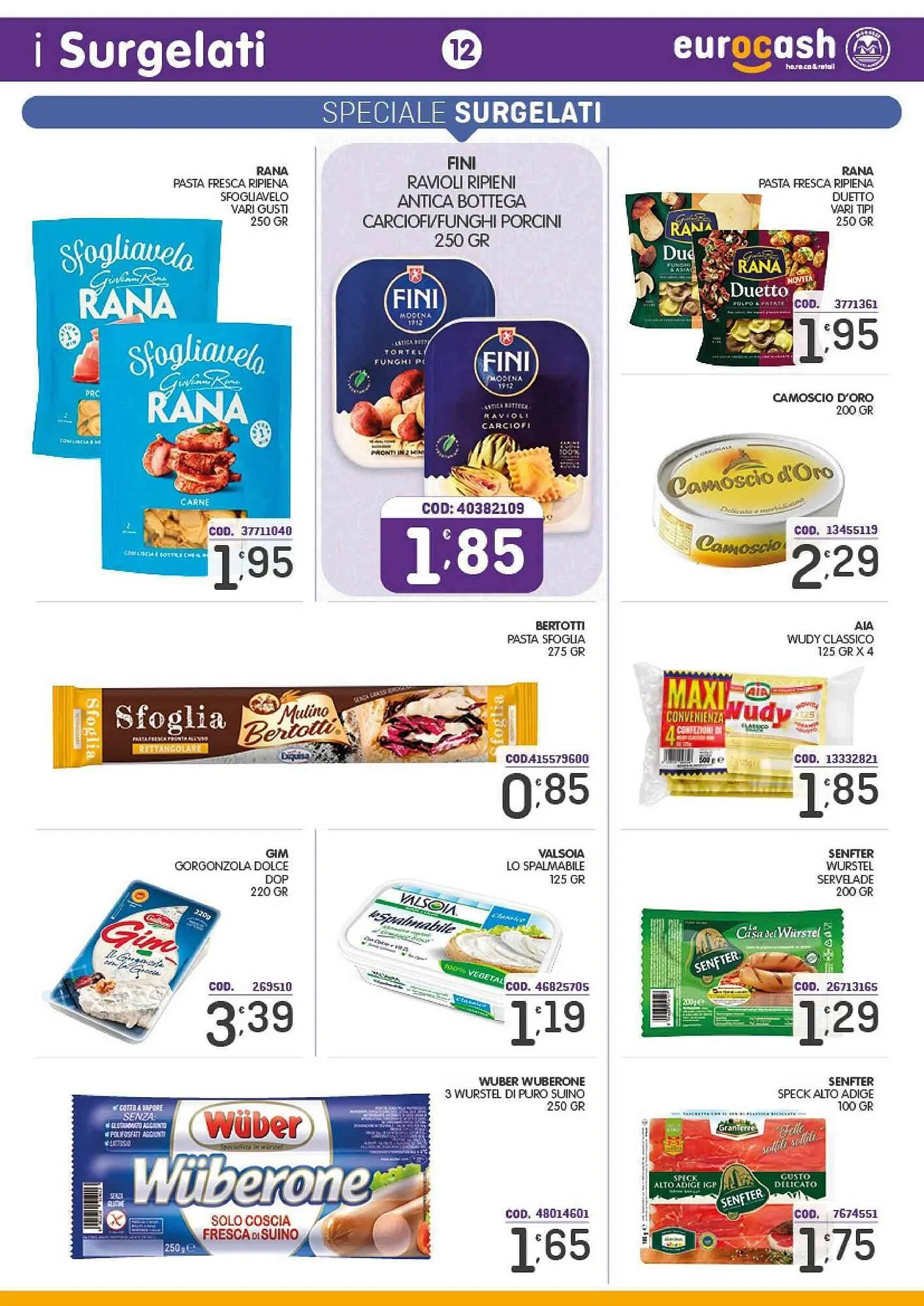 Volantino Eurocash da 27 agosto a 14 settembre di 2025 - Pagina del volantino 12