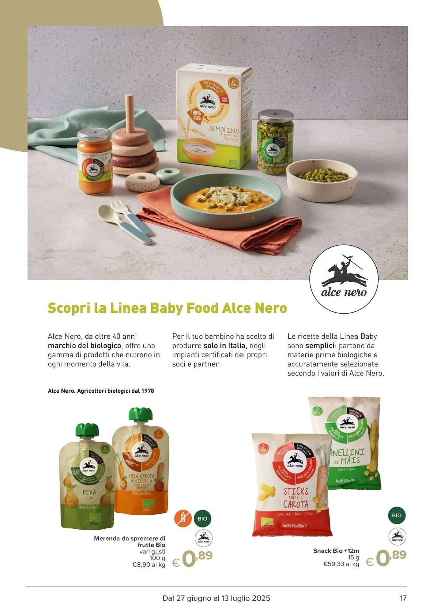 Volantino Io Bimbo da 27 giugno a 13 luglio di 2025 - Pagina del volantino 17