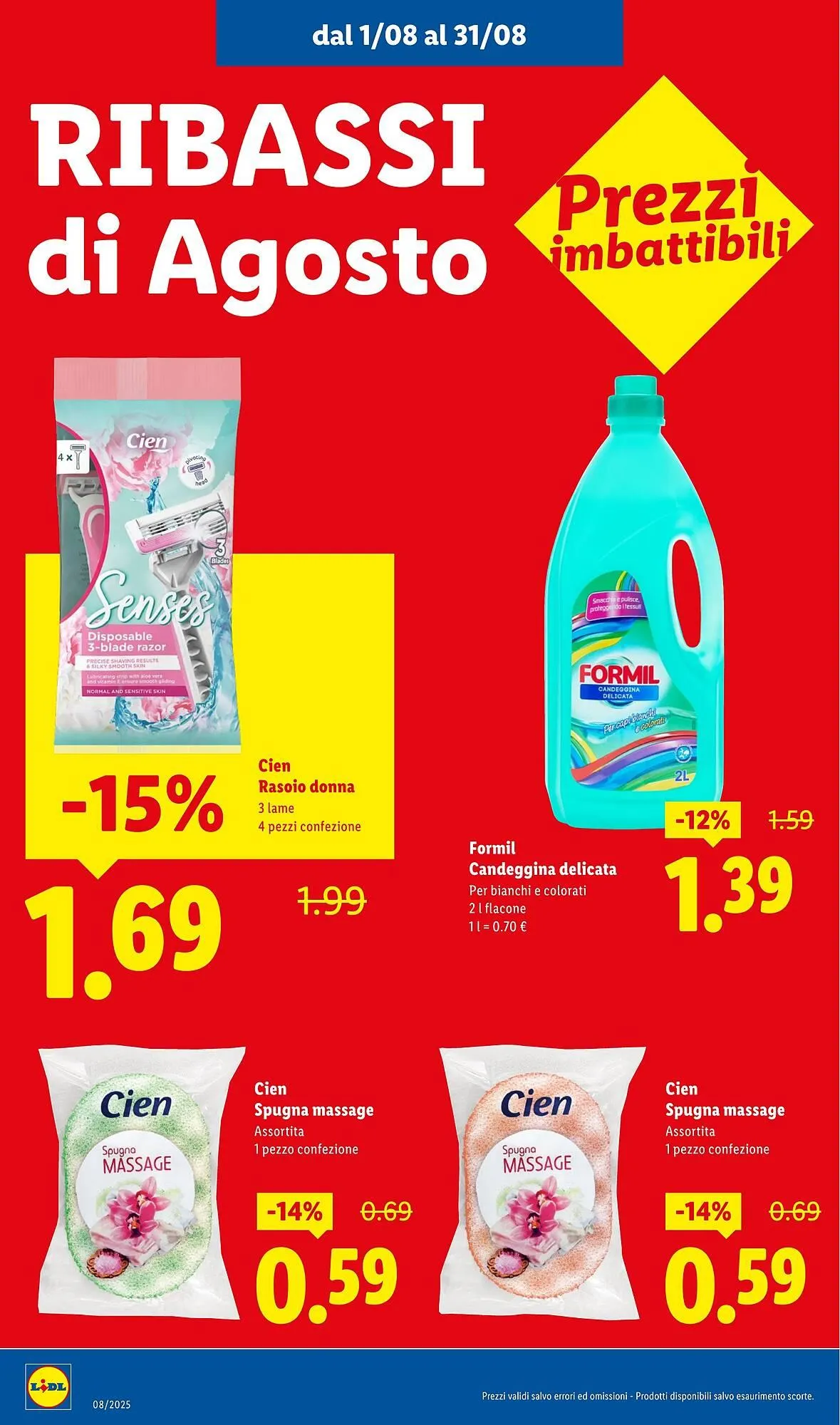Volantino Lidl da 1 agosto a 31 agosto di 2025 - Pagina del volantino 16