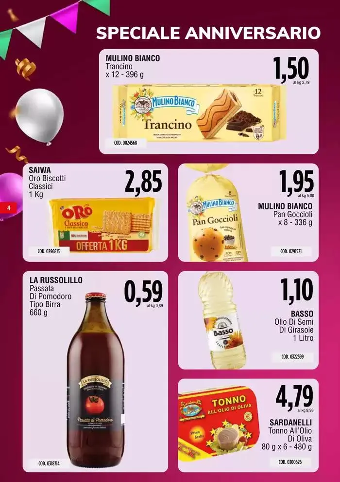 Carico Cash & Carry - Anniversario da 26 settembre a 9 ottobre di 2024 - Pagina del volantino 4