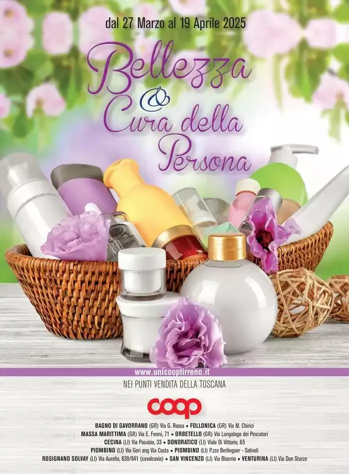 Bellezza& cura della persona da 27 marzo a 19 aprile di 2025 - Pagina del volantino 1