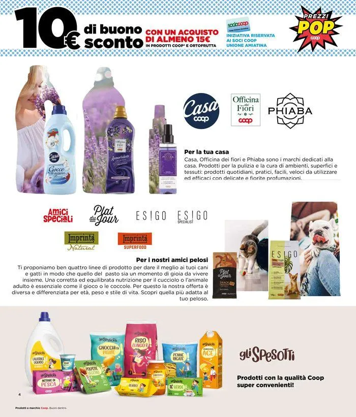 10€ di buono sconto da 19 settembre a 2 ottobre di 2024 - Pagina del volantino 4