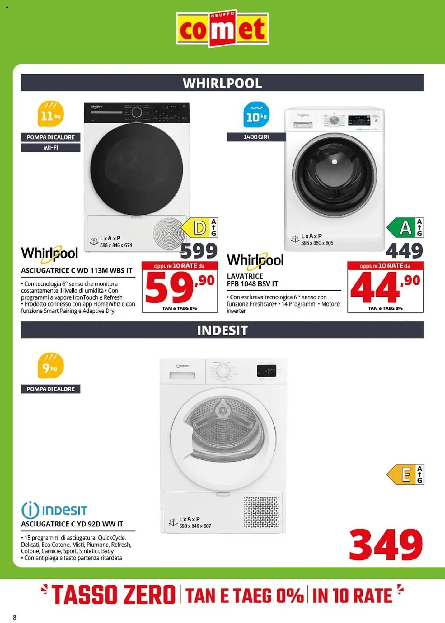 Volantino Comet da 24 febbraio a 4 marzo di 2026 - Pagina del volantino 8