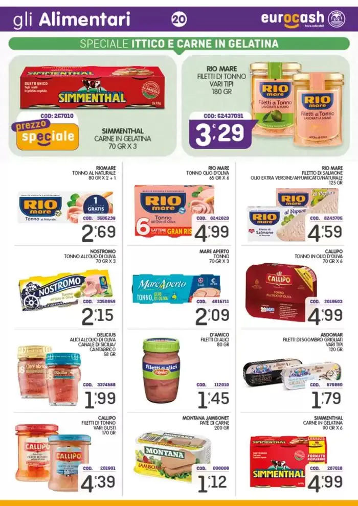 Offerte Eurocash da 18 novembre a 8 dicembre di 2024 - Pagina del volantino 20