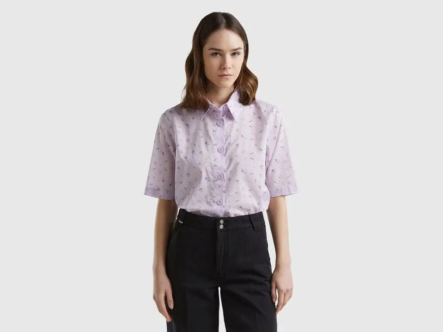 Camicia fantasia a manica corta