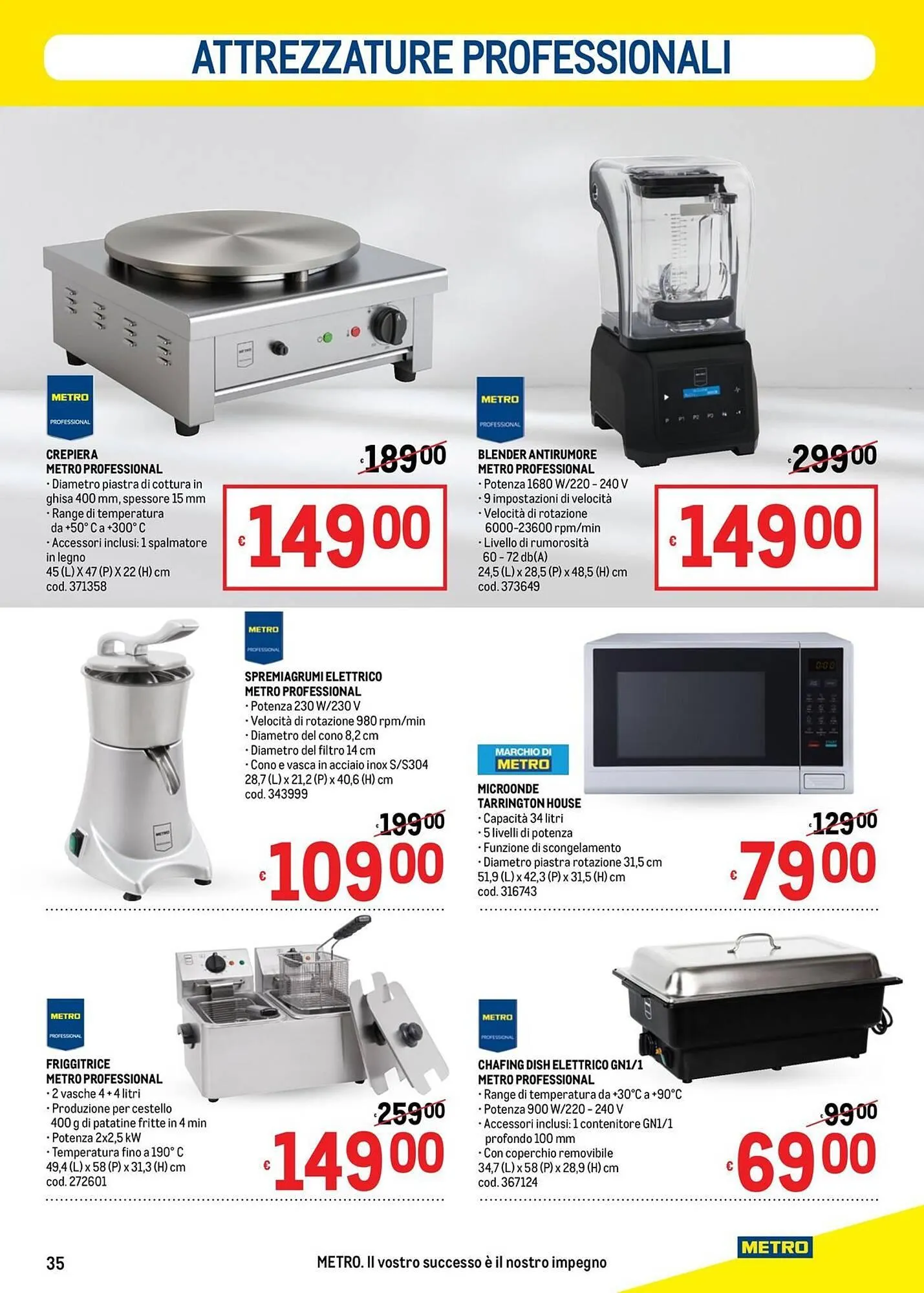 Volantino Metro da 19 febbraio a 4 marzo di 2026 - Pagina del volantino 35