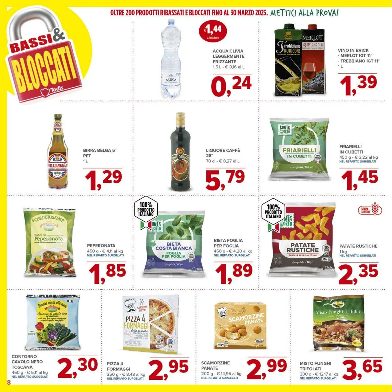 Todis Volantino attuale da 19 marzo a 2 aprile di 2025 - Pagina del volantino 8
