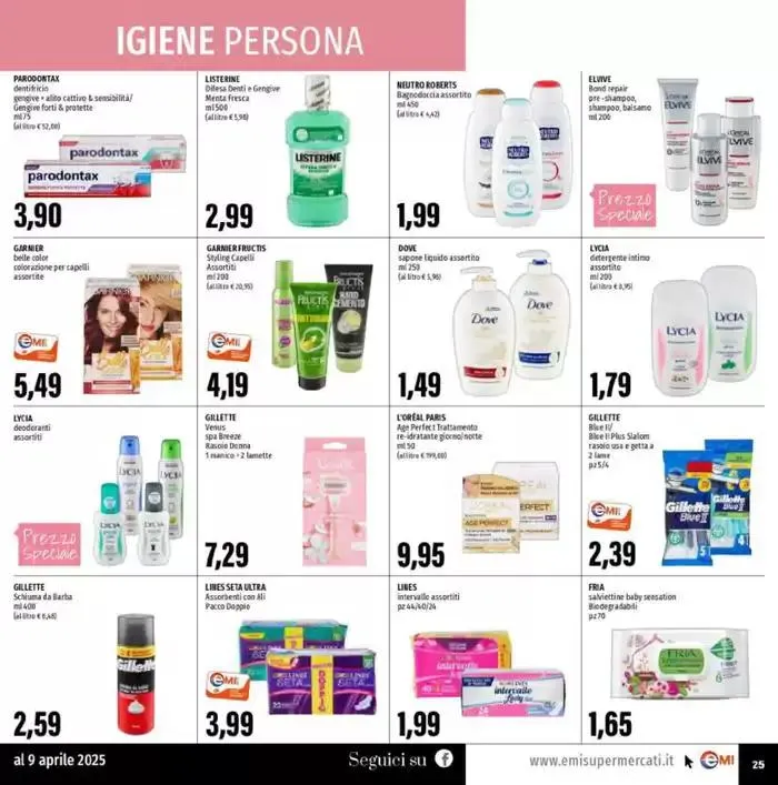 Sottocosto da 28 marzo a 5 aprile di 2025 - Pagina del volantino 25