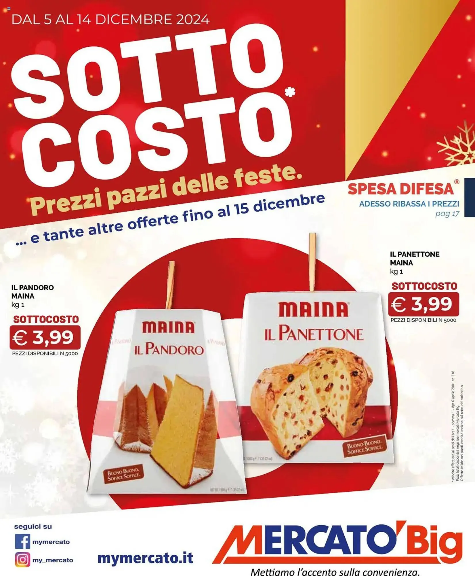 Volantino Mercatò Big - 1