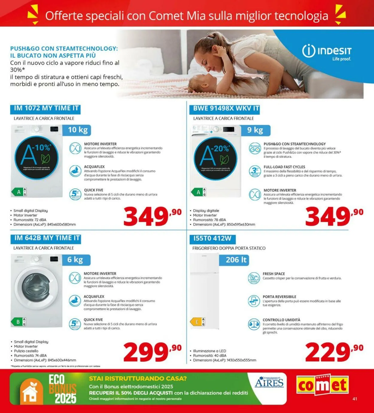 Comet Volantino attuale da 9 ottobre a 22 ottobre di 2025 - Pagina del volantino 41