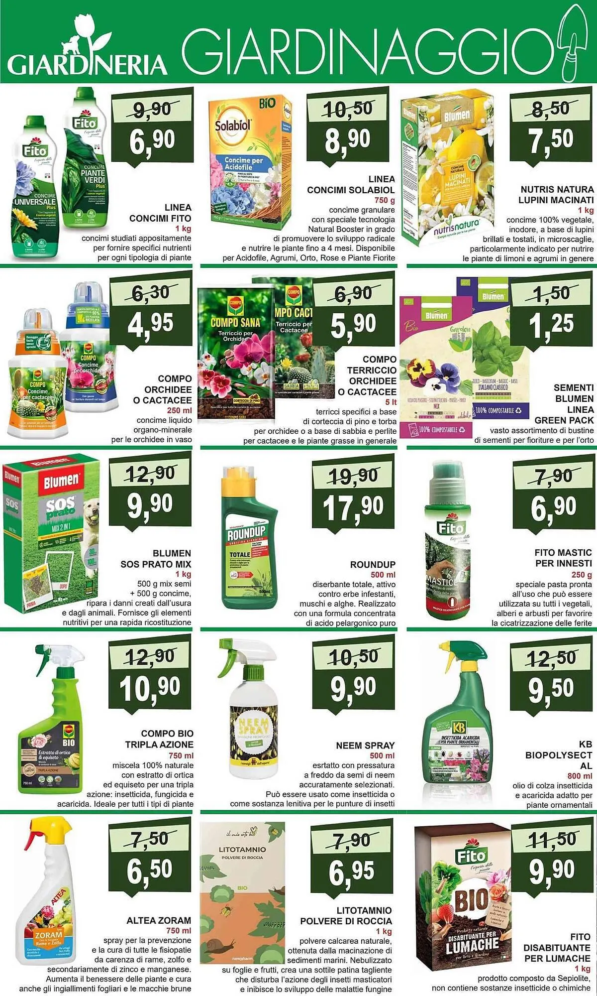 Volantino Giardineria da 22 aprile a 10 giugno di 2024 - Pagina del volantino 4