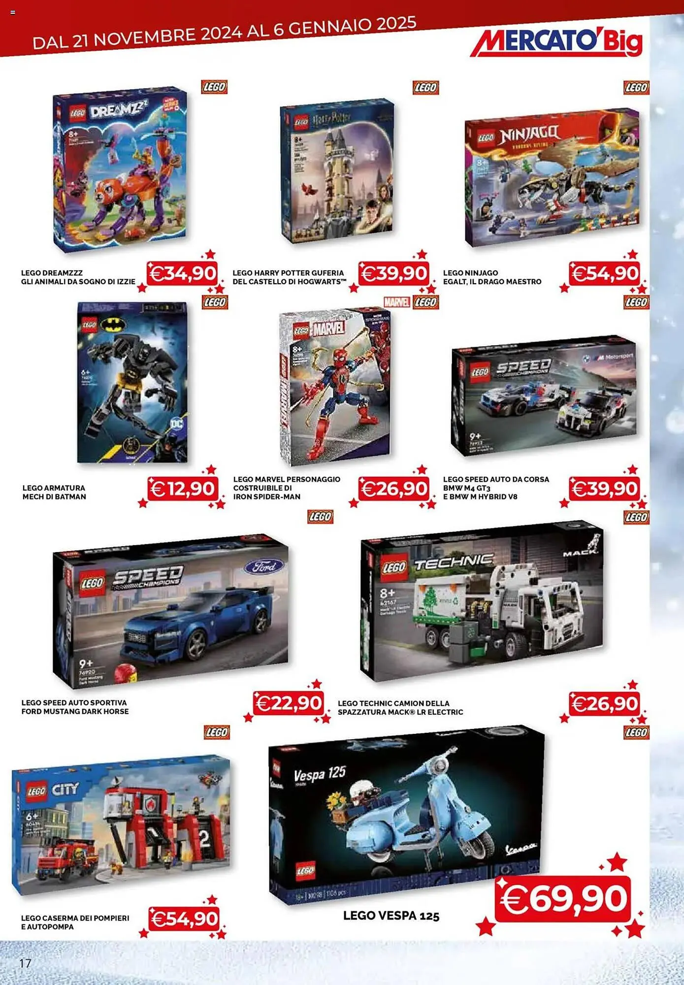 Volantino Mercatò Big da 21 novembre a 6 gennaio di 2025 - Pagina del volantino 17