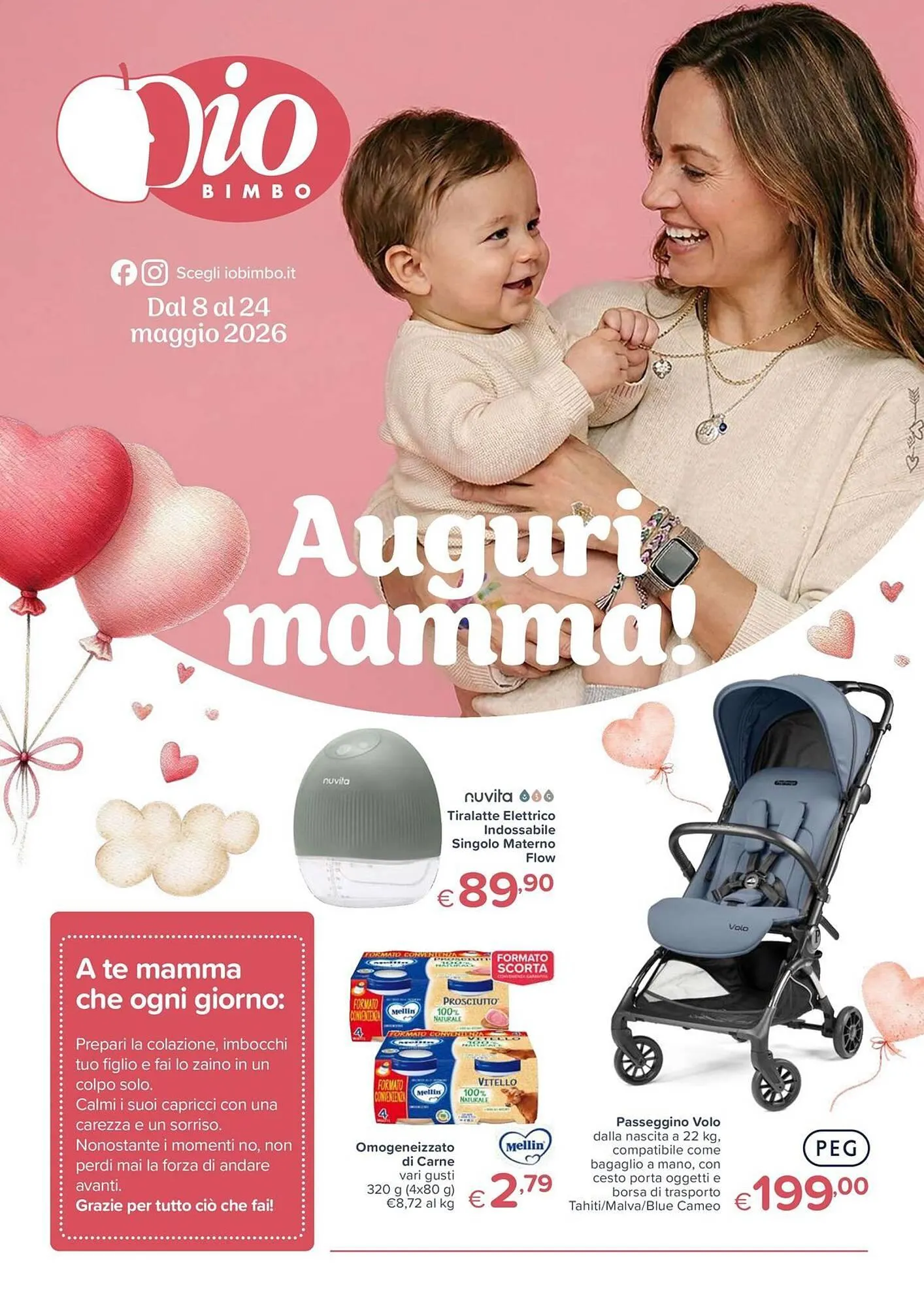 Volantino Io Bimbo da 8 maggio a 24 maggio di 2026 - Pagina del volantino 1